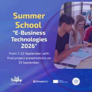 Call for Applications – ELAB Summer School “E-Business Technologies 2026” 